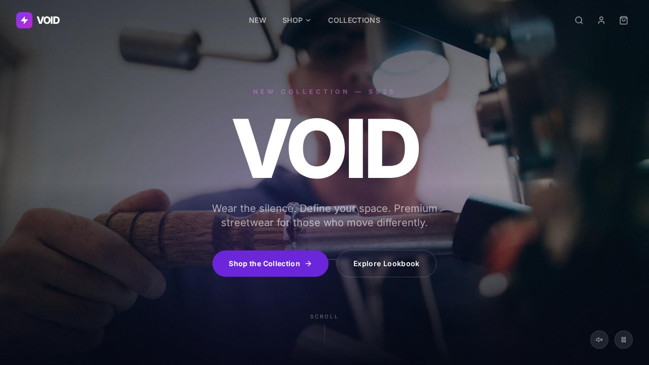 VOID template preview